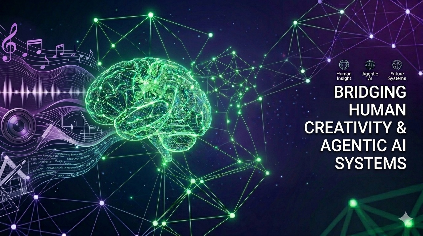 AI ecosystem visual background